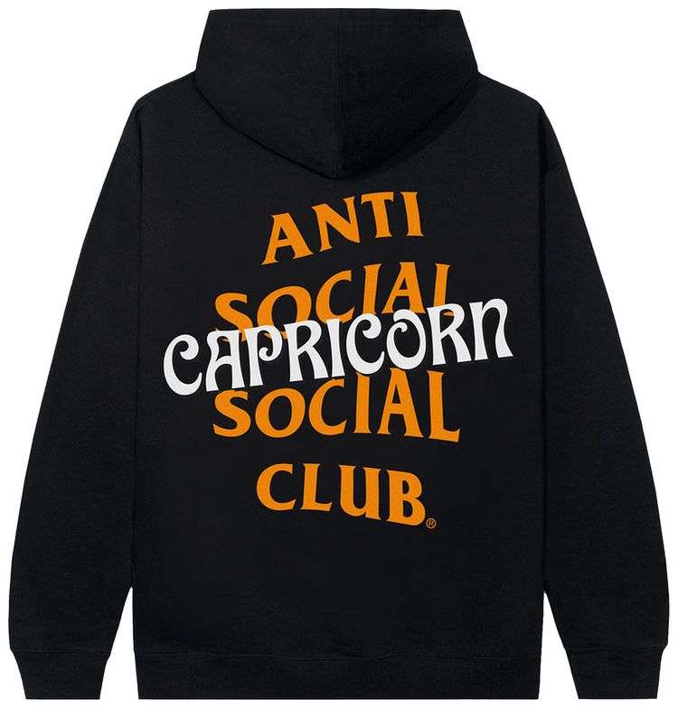 Anti Social Social Club Capricorn Hoodie Black