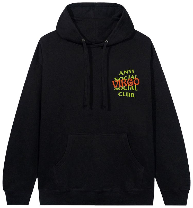Anti Social Social Club Virgo Hoodie Black