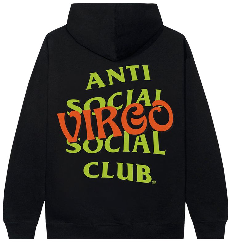 Anti Social Social Club Virgo Hoodie Black