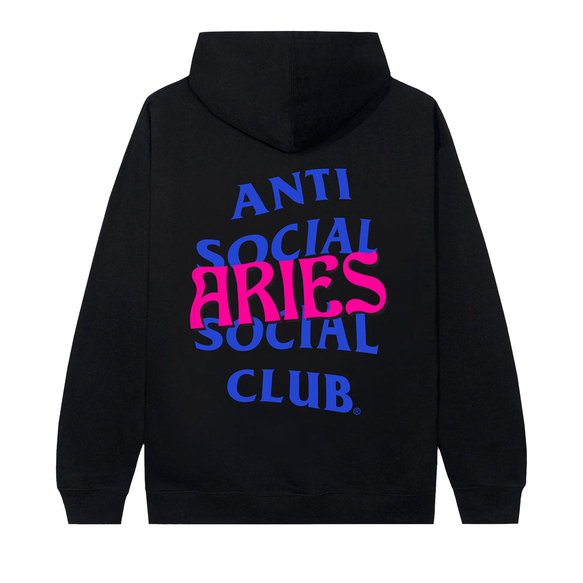 Buy Anti Social Social Club Aries Hoodie Black 0657 1FW210106ARH BLAC GOAT