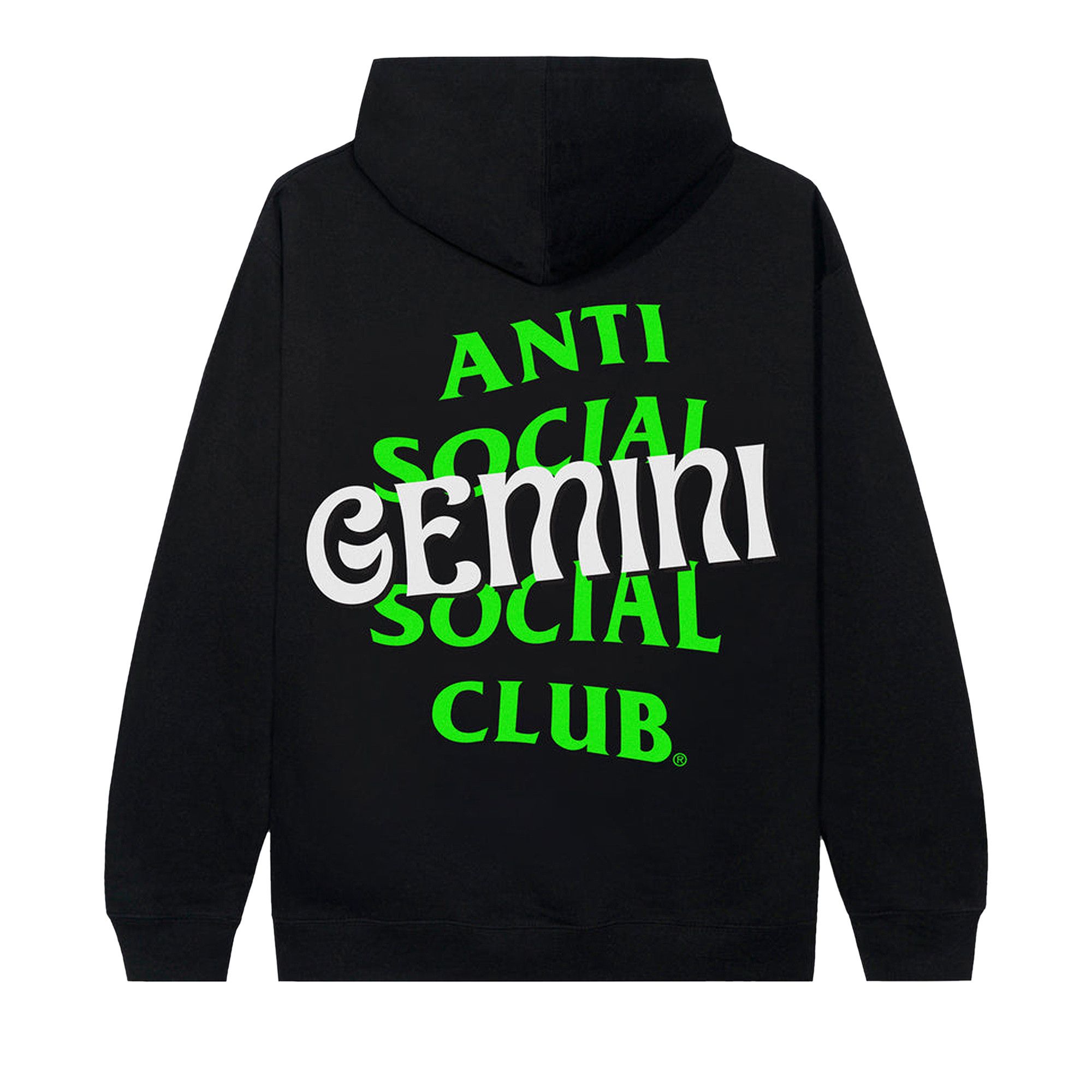 Anti social social club snake hoodie top