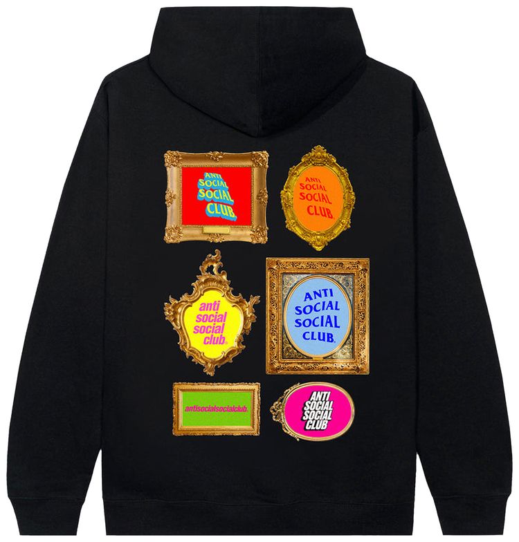 Anti Social Social Club Grandmas House Hoodie Black