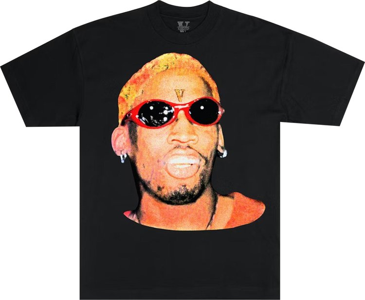 Vlone x Rodman Airbrush T-Shirt 'Black'