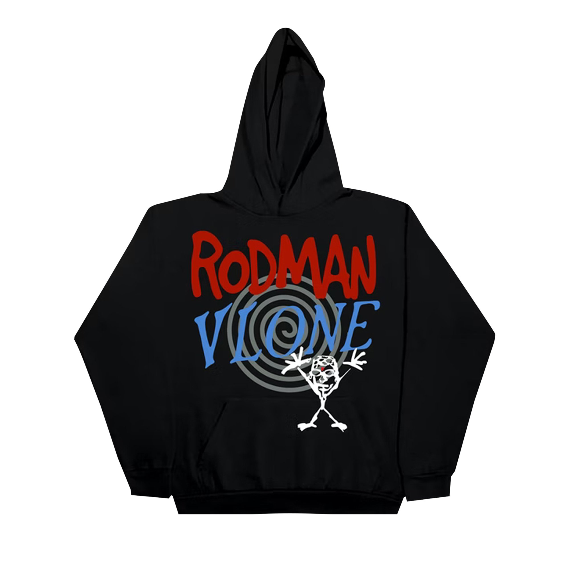 Buy Vlone x Rodman Pearl Jam Hoody 'Black' - 1020 100000106RPJH 