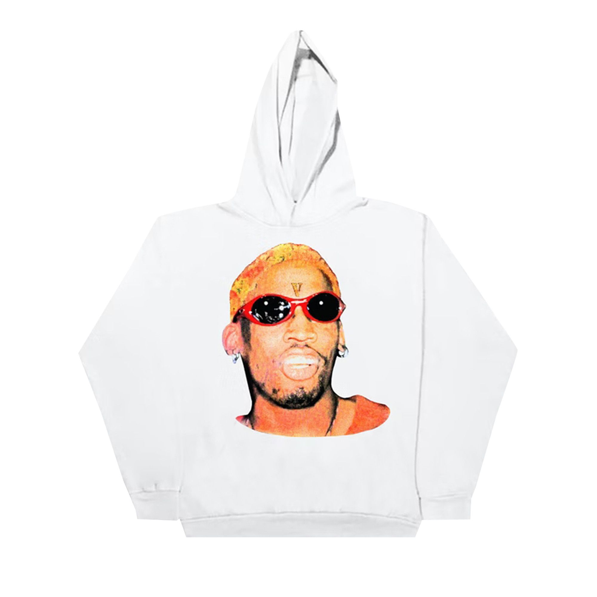 Buy Vlone x Rodman Airbrush Hoody 'White' - 1020 100000106ah