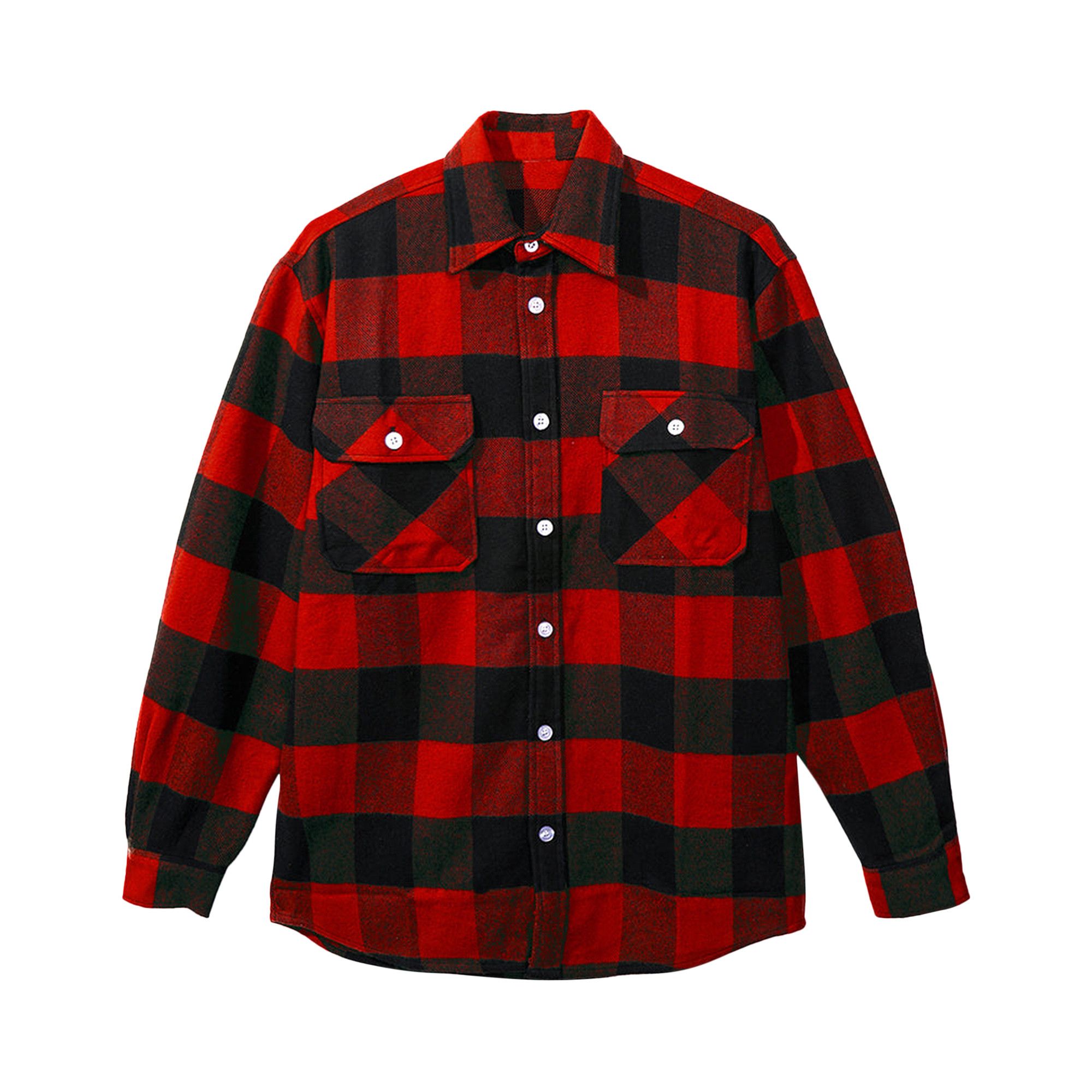 Buy Anti Social Social Club Kkoch Flannel Red 0657 1FW210104KF