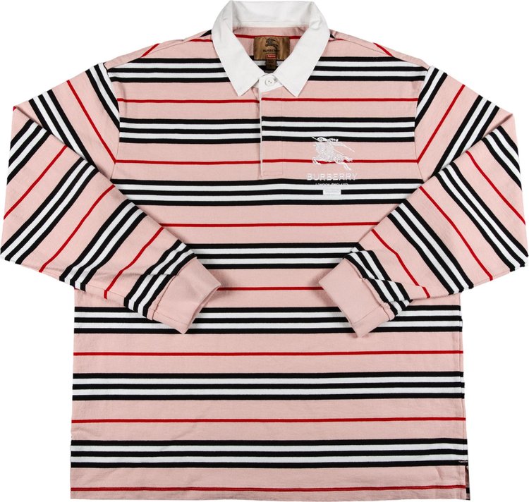 Supreme x Burberry Rugby 'Pink' | GOAT