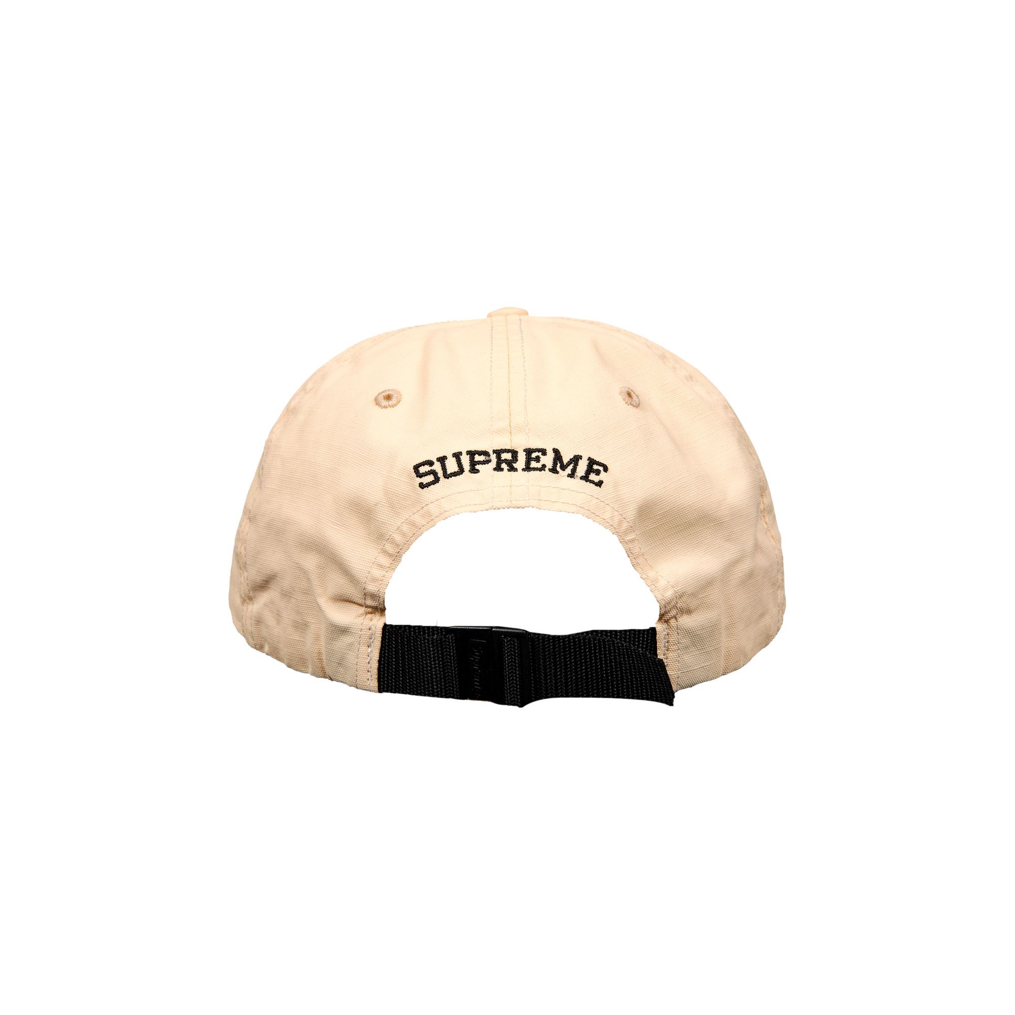 Buy Supreme Small Box Coated Linen 6-Panel 'Natural