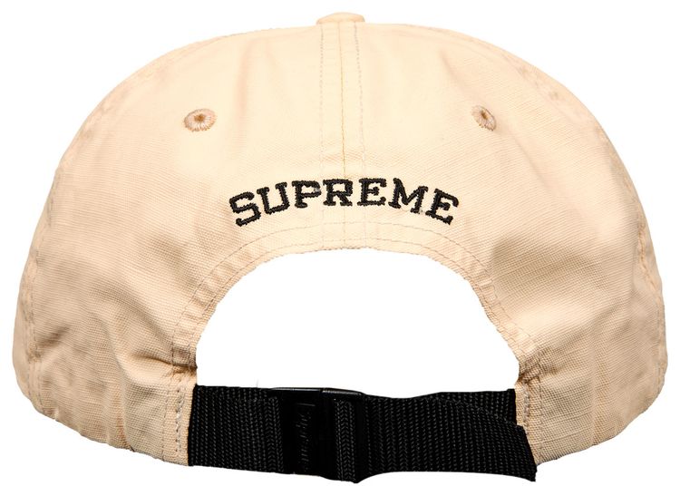 Supreme Small Box Coated Linen 6 Panel Natural