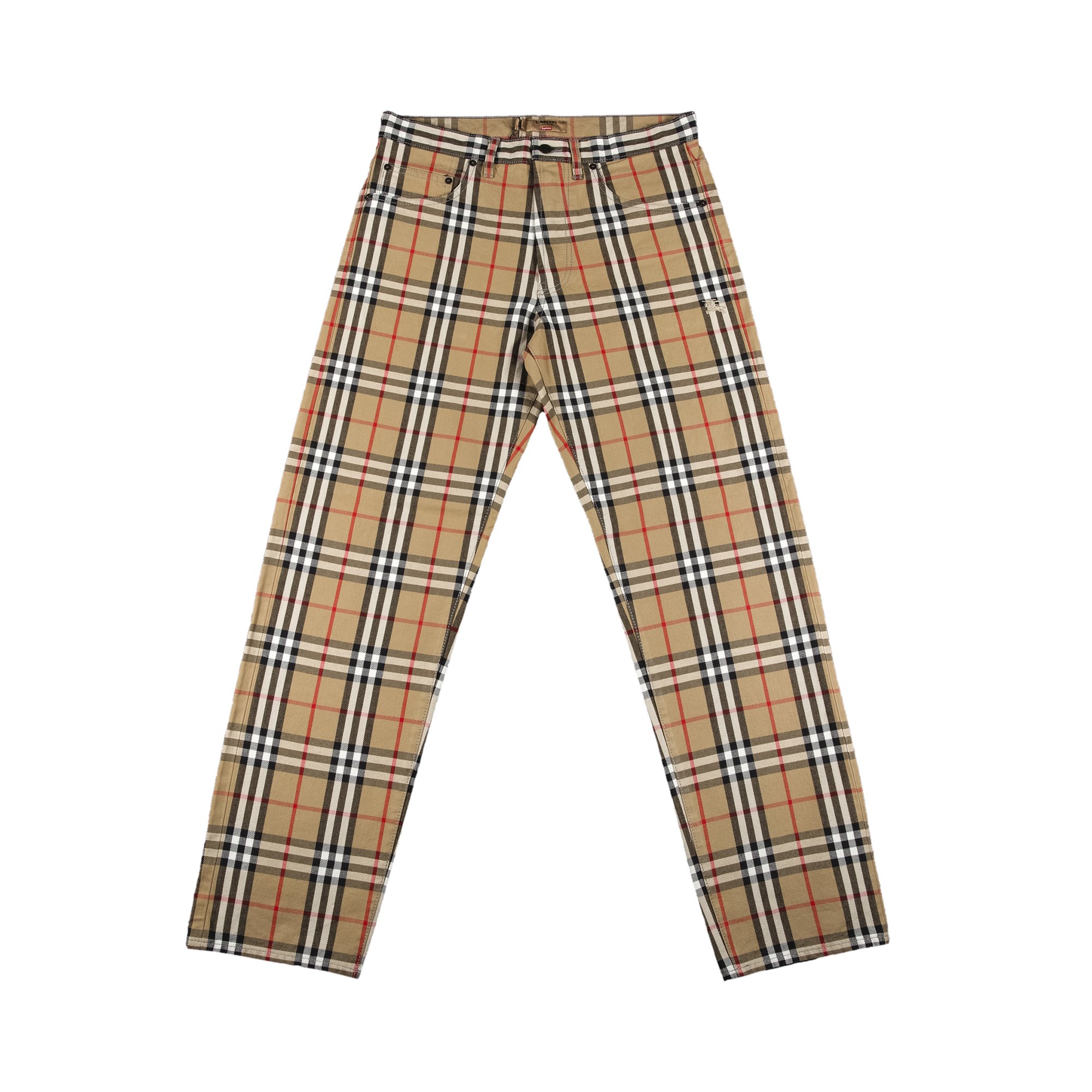 Buy Supreme x Burberry Regular Jean 'Beige' - SS22P16 BEIGE | GOAT