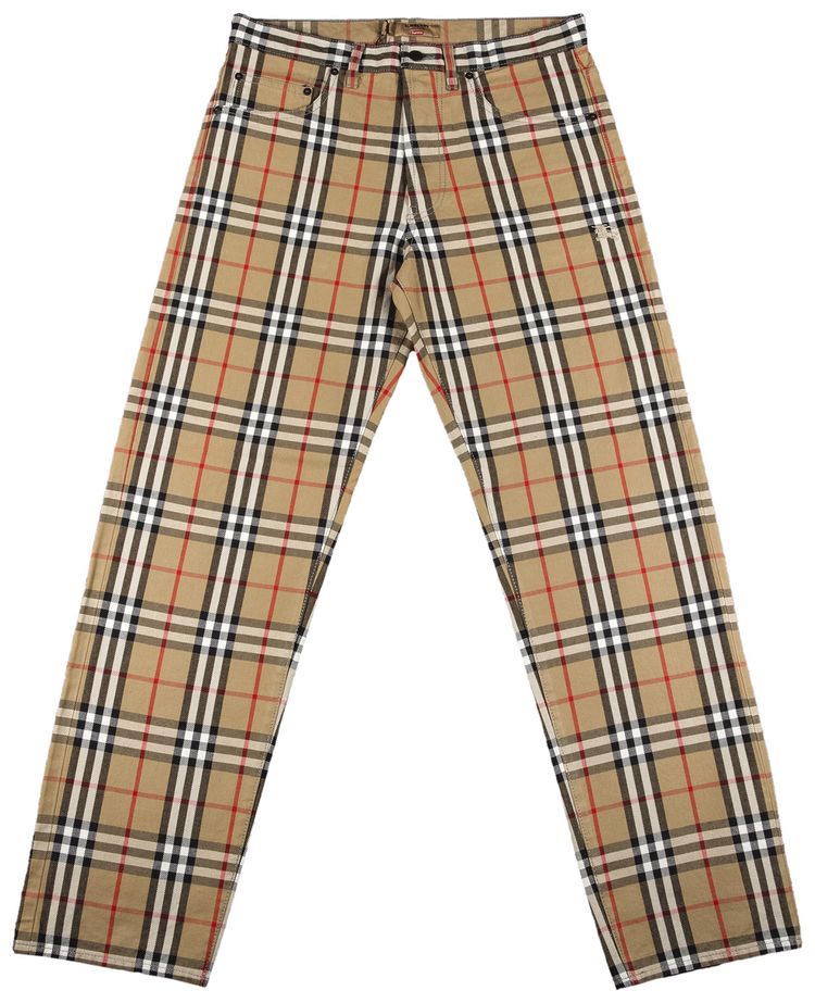 Supreme x Burberry Regular Jean Beige