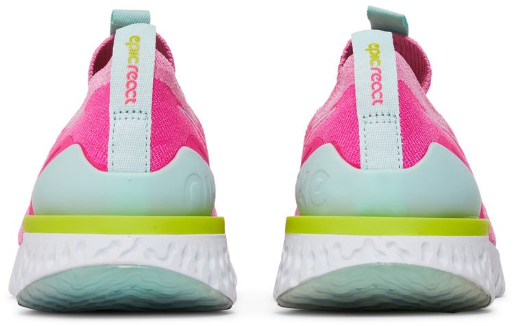 Nike Wmns Epic Phantom React Flyknit Psychic Pink