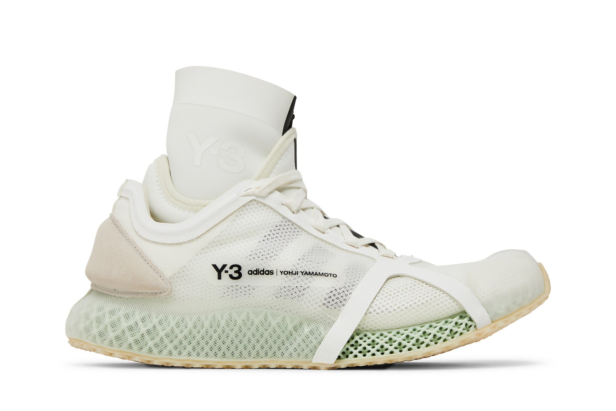 Y-3 Runner 4D IOW Mid 'Core White'