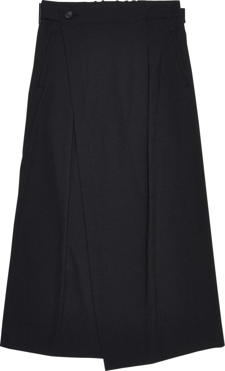 Buy Issey Miyake Curve Cut Skirt 'Black' - IM26FG561 15 | GOAT