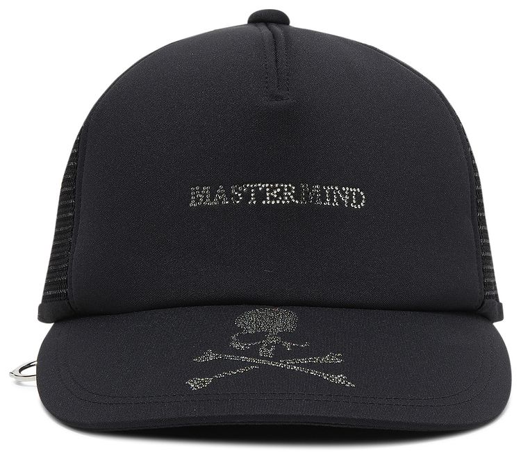 Mastermind x Swarovski Crystals Logo Cap Black