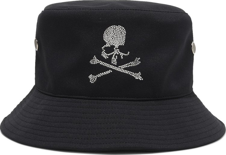 MUSINSA  VARZAR VZ Logo Jacquard Bucket Hat Black