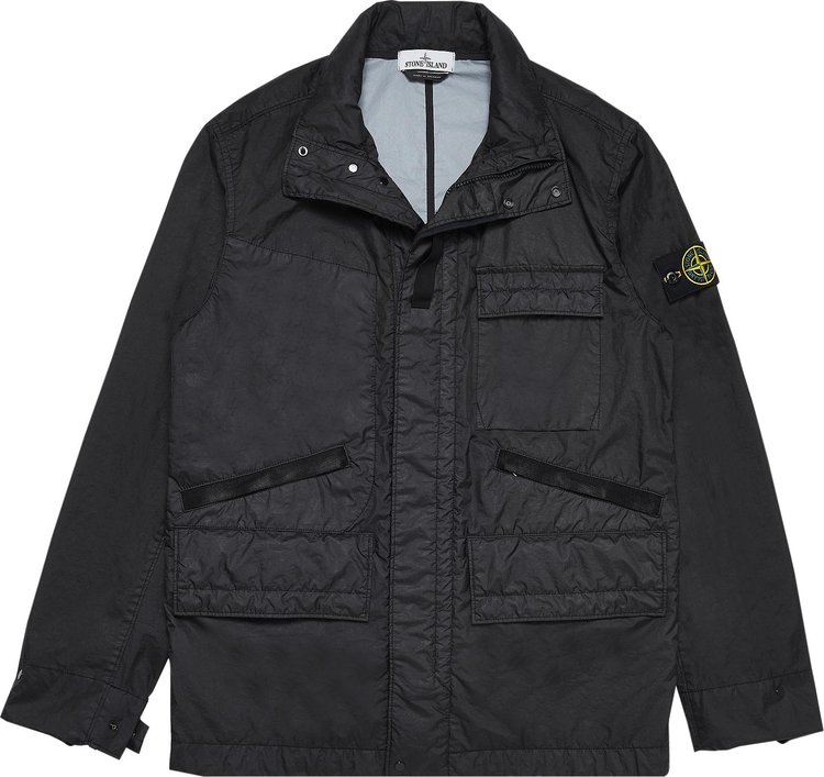 Buy Stone Island Field Jacket 'Black' - 761540123 V0029 | GOAT