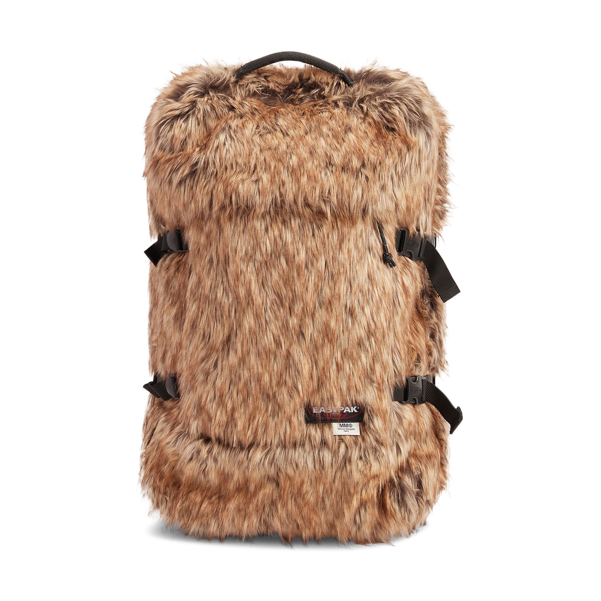 独特な 【送料無料】 x Margiela Maison MM6 Buy Eastpak Brown 'Leather S Tranverz キャリーバッグ