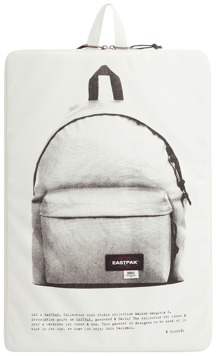 MM6 Maison Margiela x Eastpak Poster Bag Whisper White