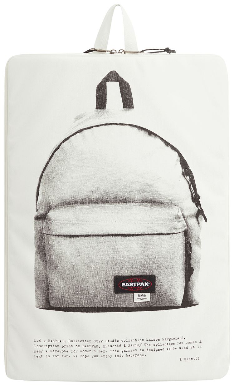 MM6 Maison Margiela x Eastpak Poster Bag Whisper White