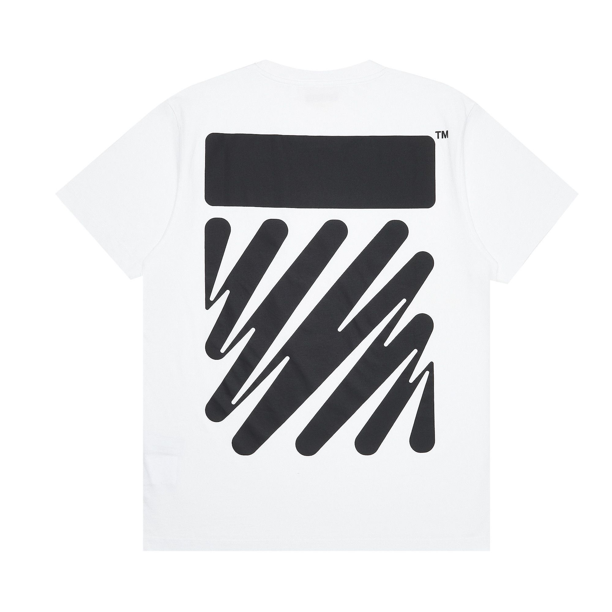 Buy Off-White Wave Diag Slim Short-Sleeve Tee 'White/Black