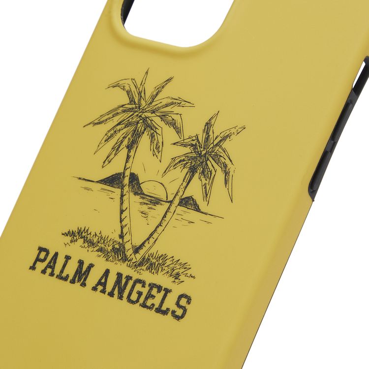 Palm Angels Sunset Palms iPhone 12 Pro Max Case OrangeBlack