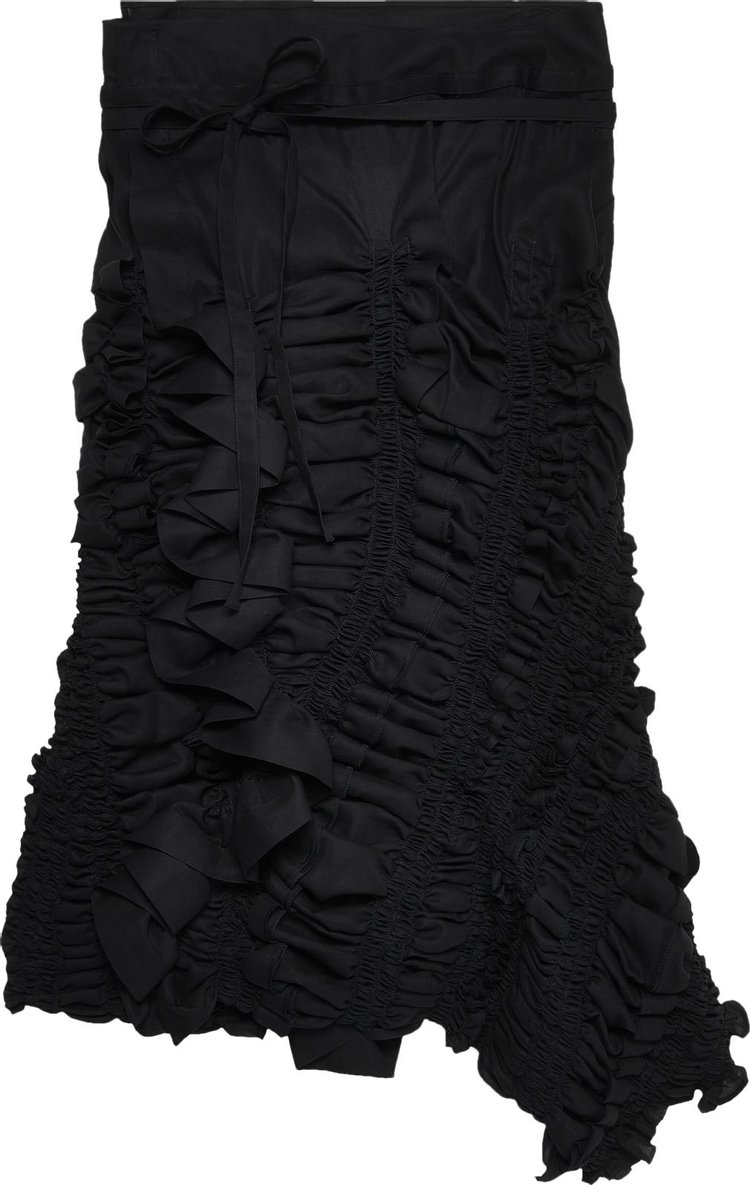 Tao Comme des Garçons Smocking Skirt 'Black'
