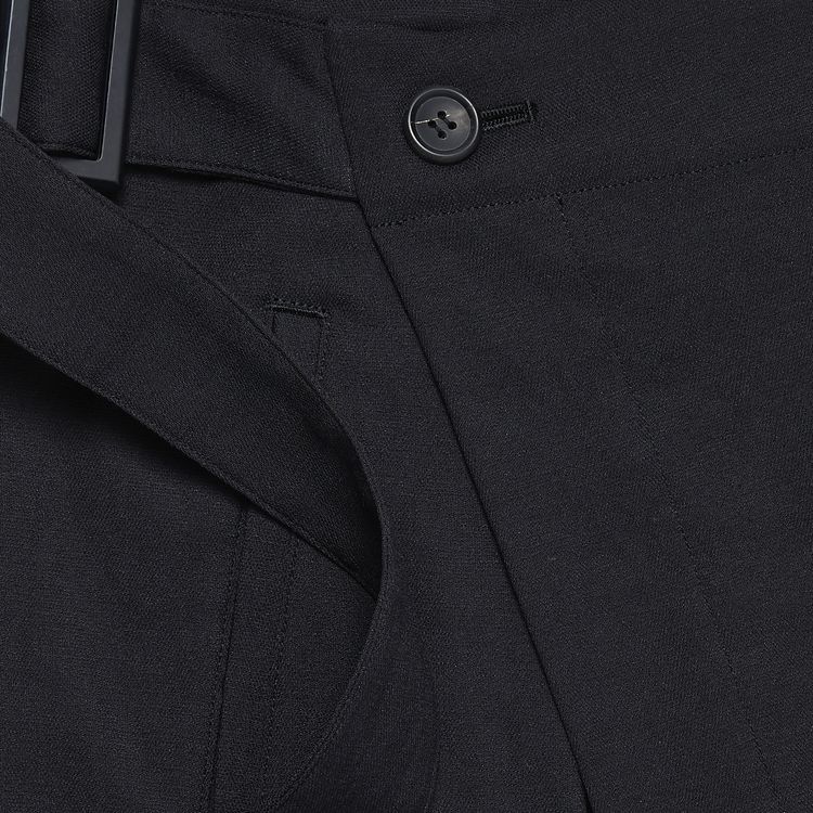 Issey Miyake Curve Cut Skirt Black