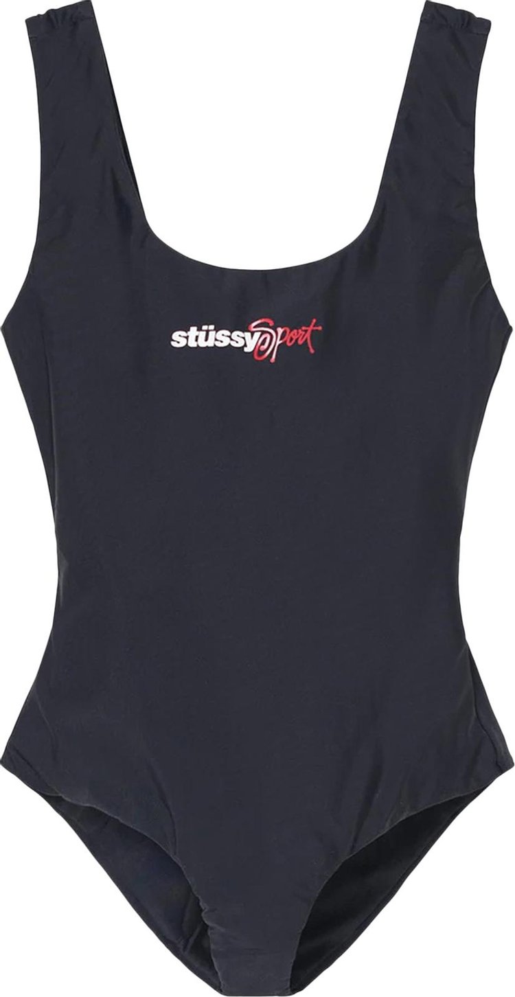 Stussy Sport One Piece Swimsuit 'Black'