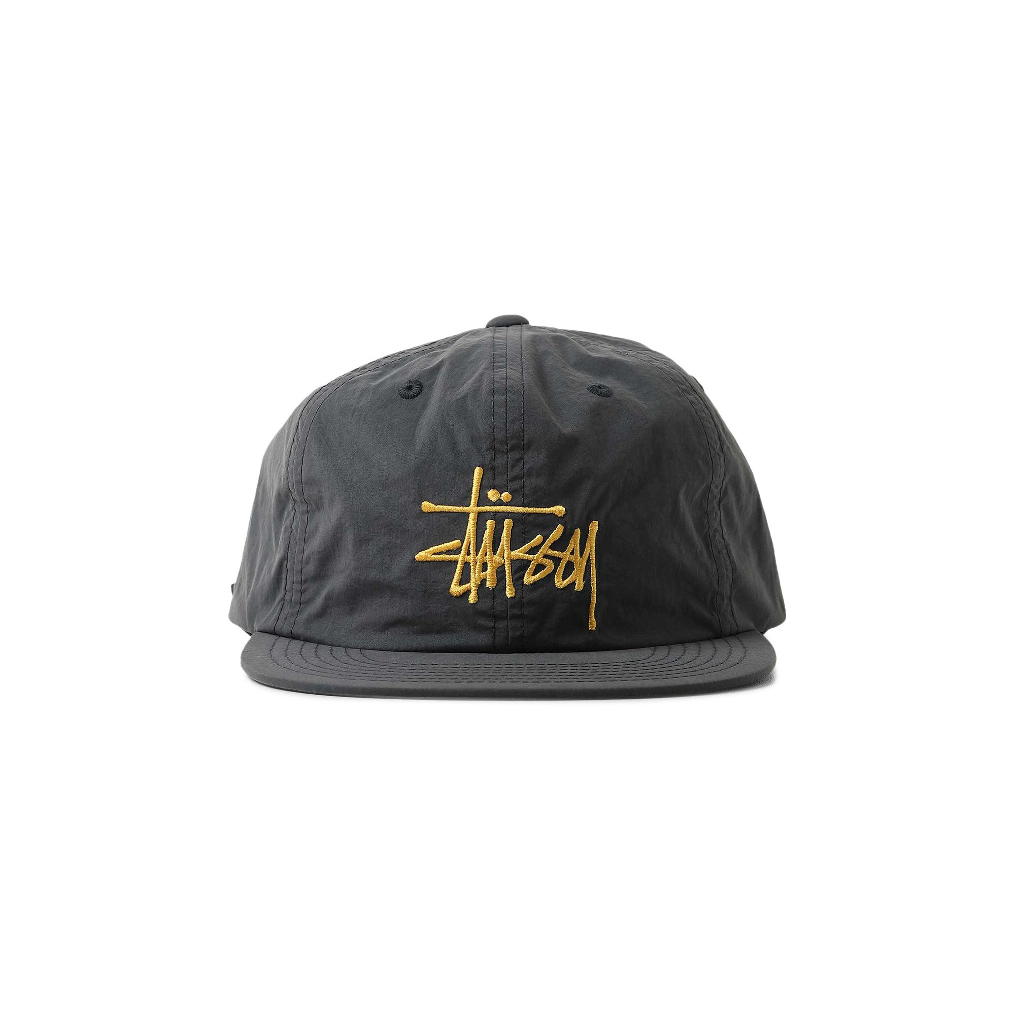 Buy Stussy Peached Nylon Basic Strapback Steel Blue 1311053 STEE GOAT UK