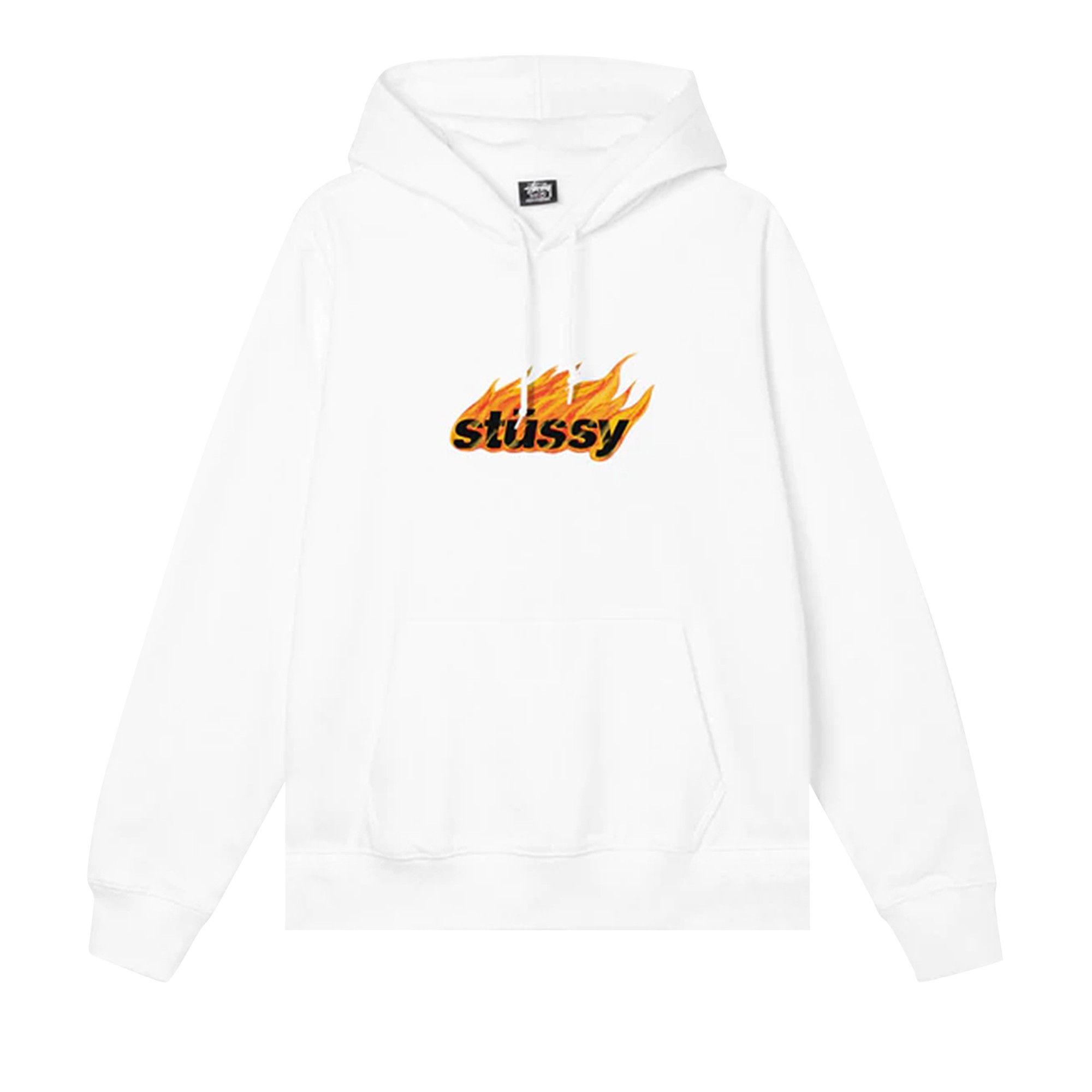 Stussy flame hoodie hotsell