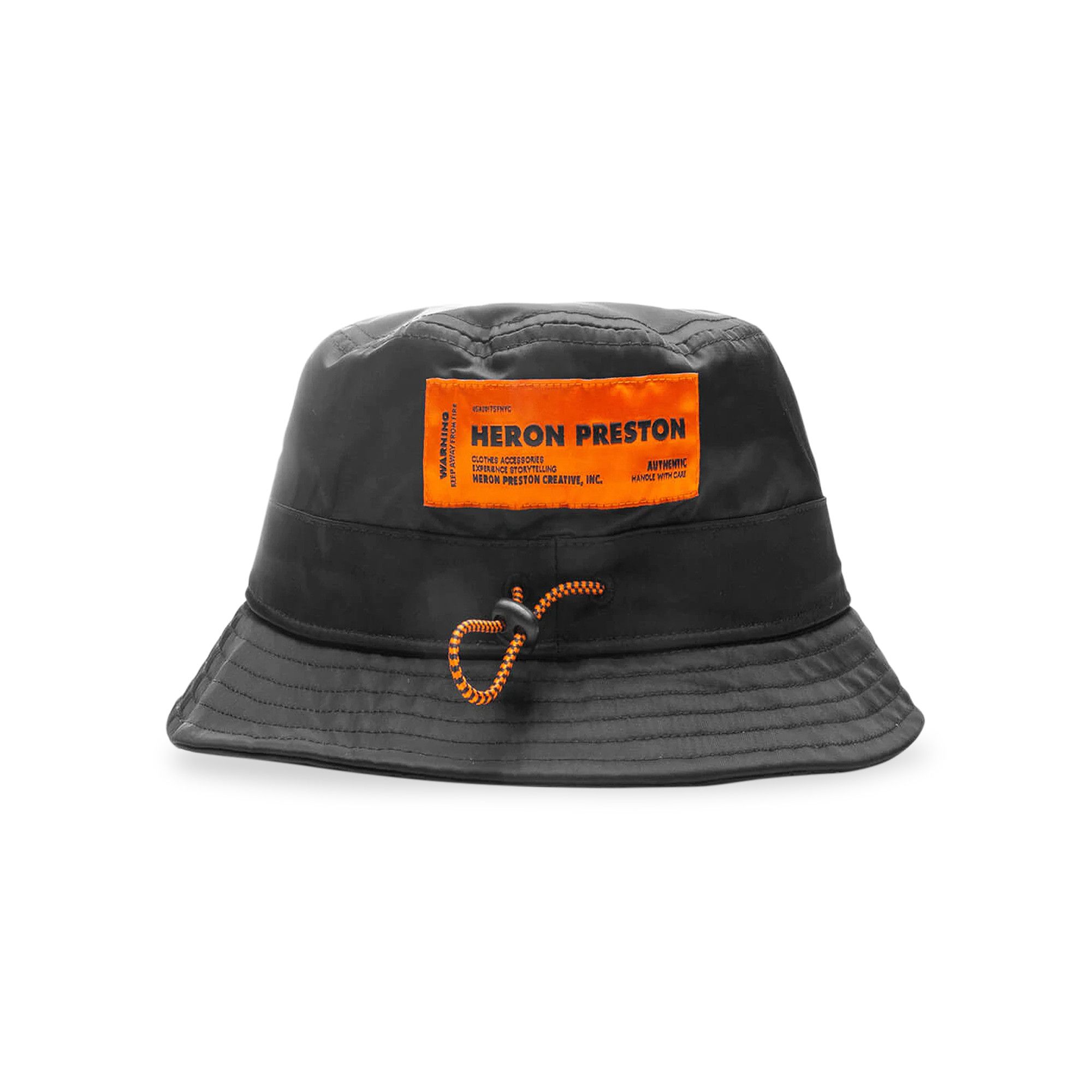 ★Heron Preston★ CTNMB Bucket Hat Black HMLA005S22FAB001100 Buy Heron Preston CTNMB Bucket Hat 'Black/White