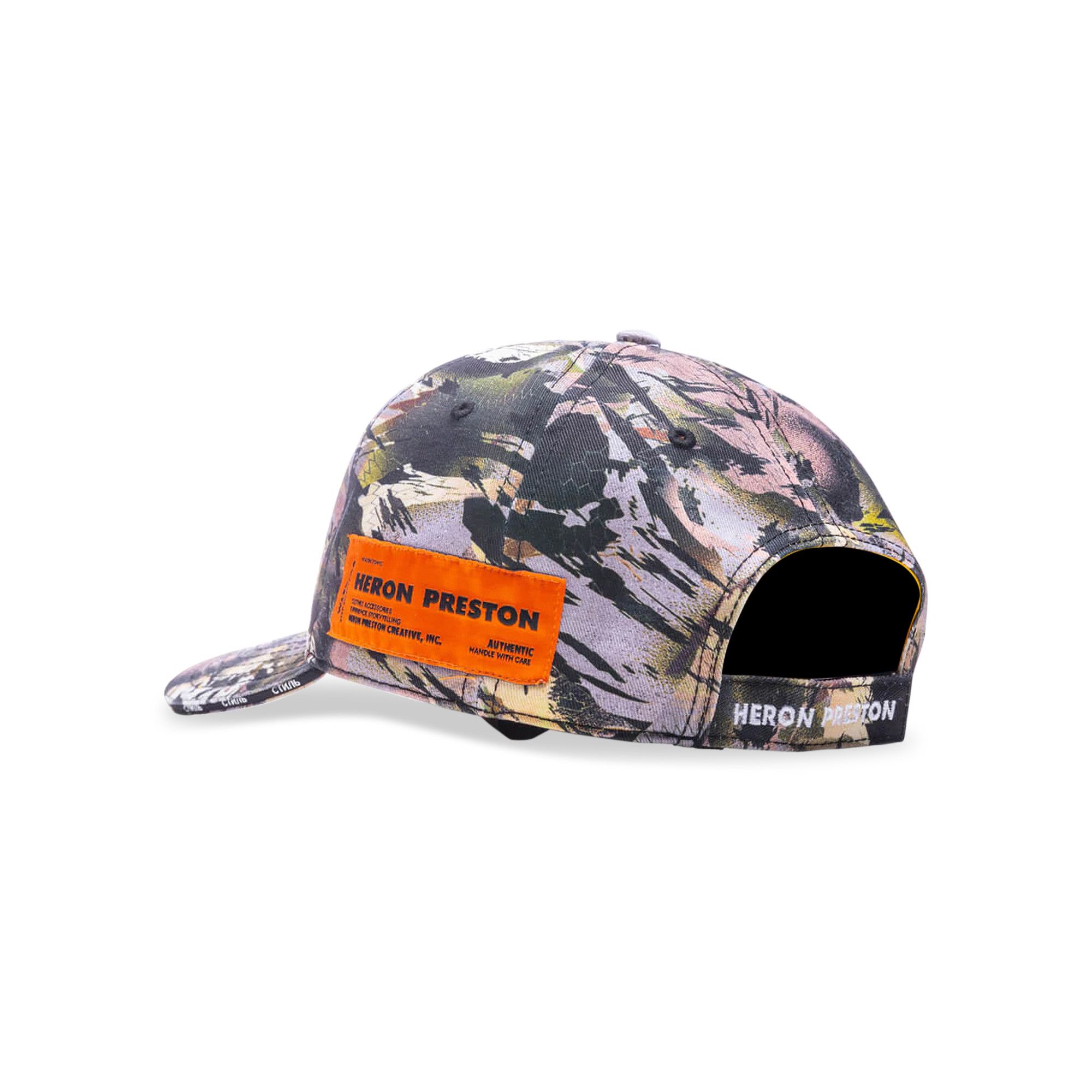 Buy Heron Preston CTNMB Urban Camo Hat 'Camo Green/Yellow
