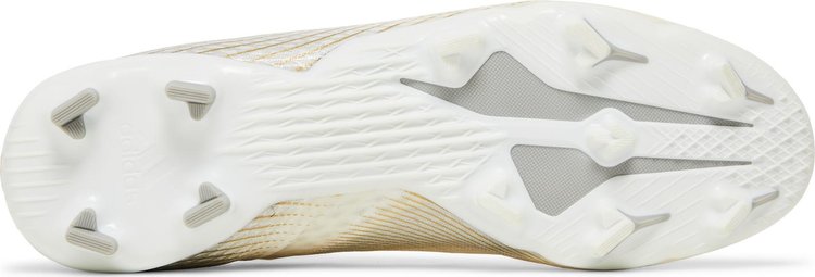 X Ghosted3 FG White Metallic Gold Melange