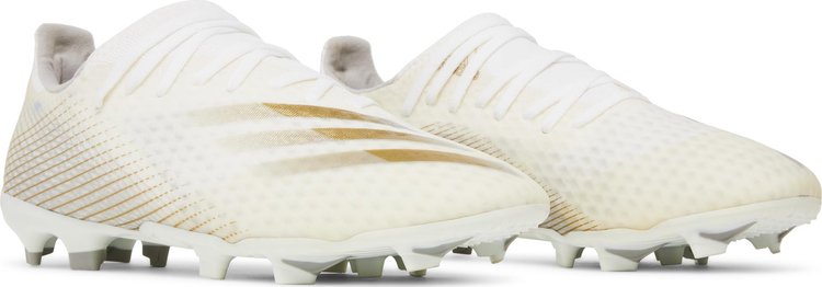 X Ghosted3 FG White Metallic Gold Melange