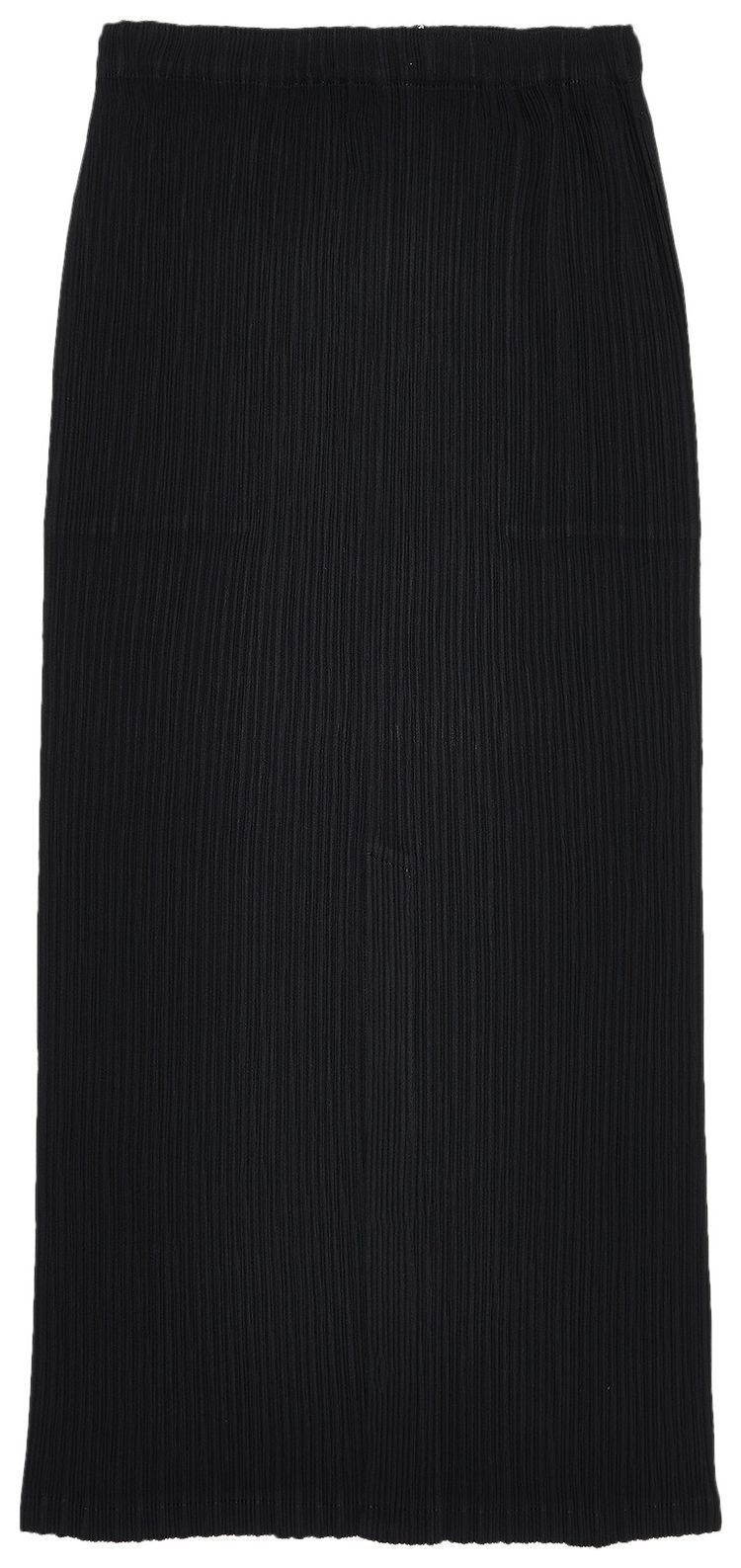 Issey Miyake Hatching Pleats Skirt Black