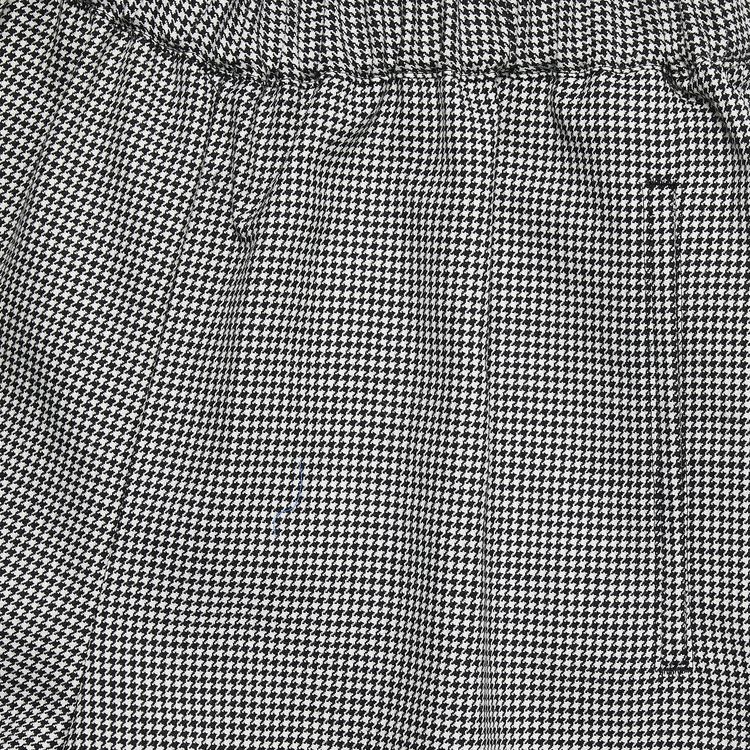 Comme des Garcons Checkered Balloon Pants BlackNatural