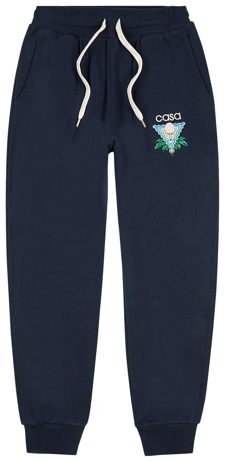 Casablanca Memphis Sweatpant Dark Blue
