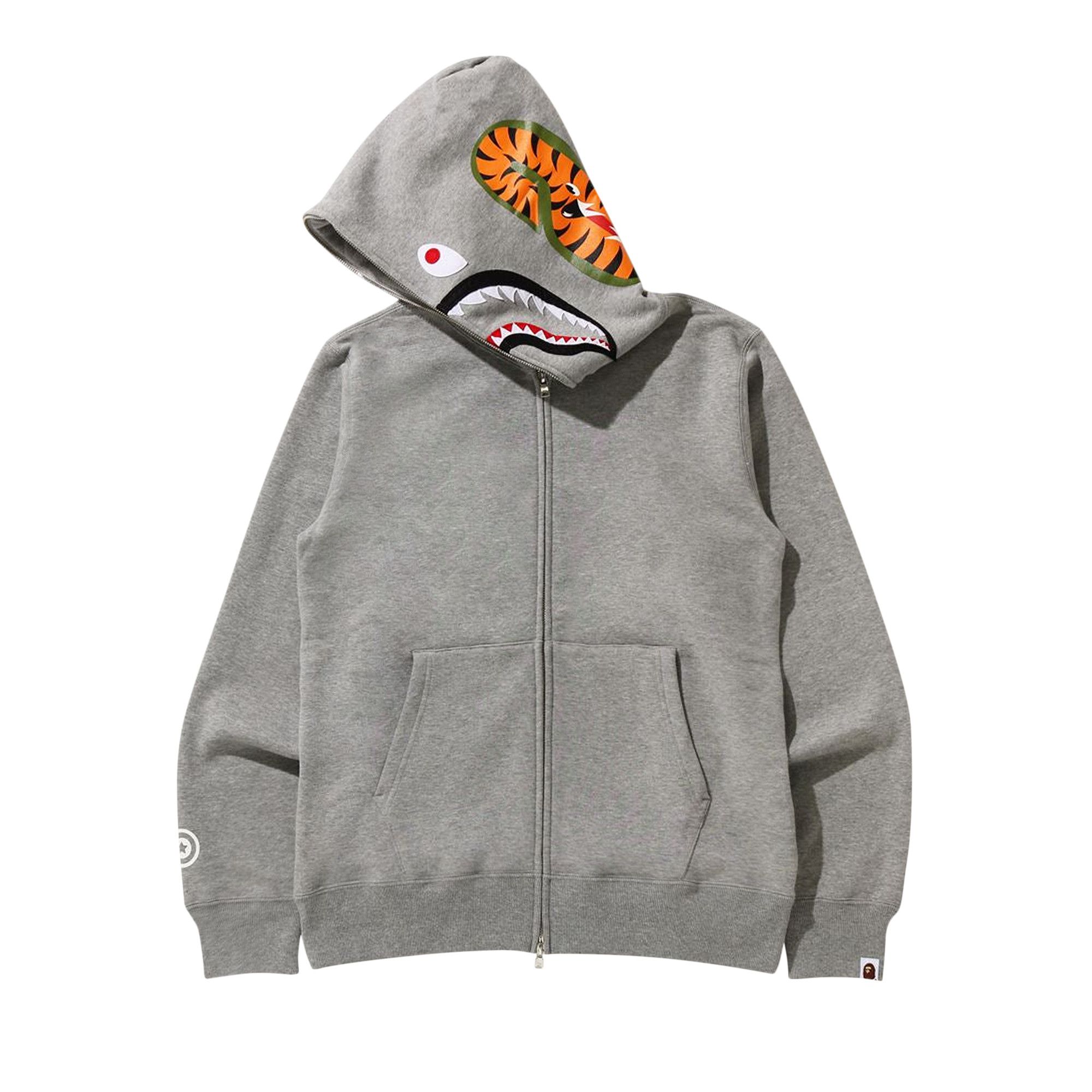 Gray bape jacket sale