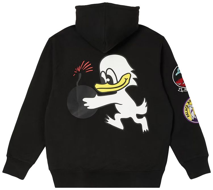 Palace Duck Bomb Hood Black
