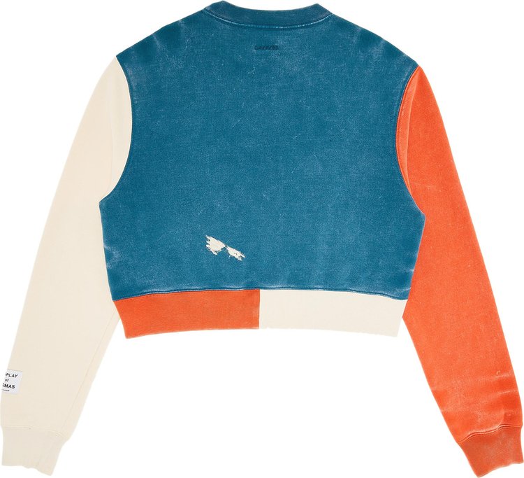 Gallery Dept x Lanvin Long Sleeve Embroidered Sweatshirt Multicolor