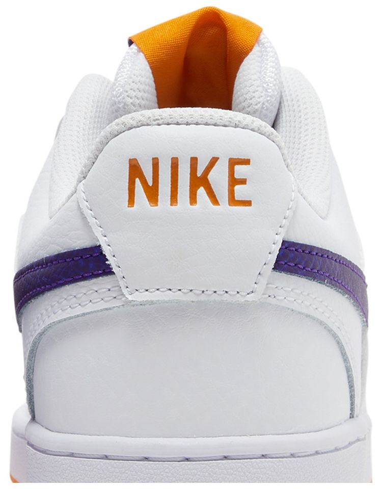 Nike Court Vision Low White Electro Purple