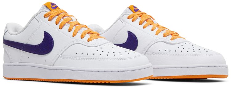 Nike Court Vision Low White Electro Purple