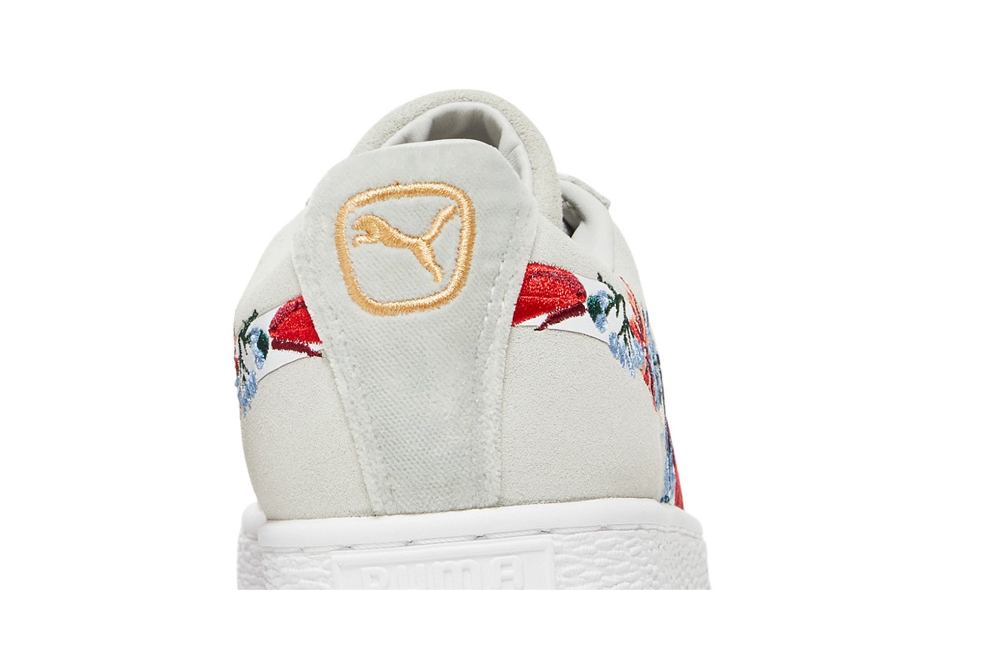 Puma suede embellished sale