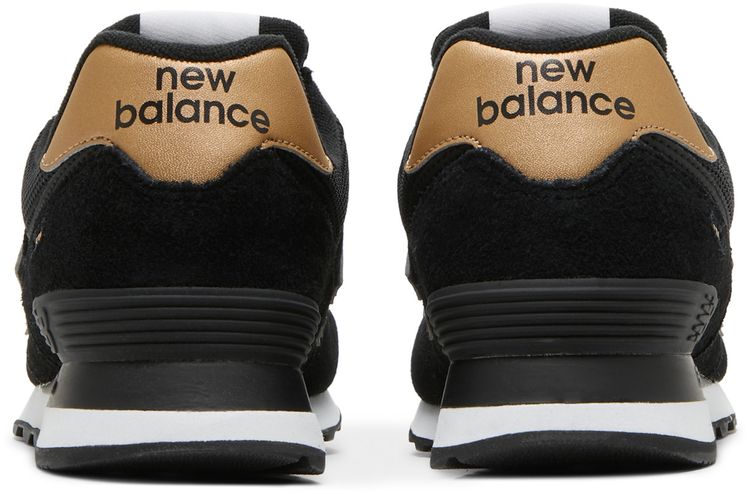New Balance 574 Black Gold