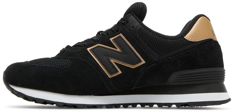 New Balance 574 Black Gold