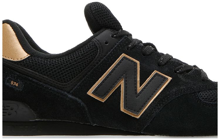New Balance 574 Black Gold