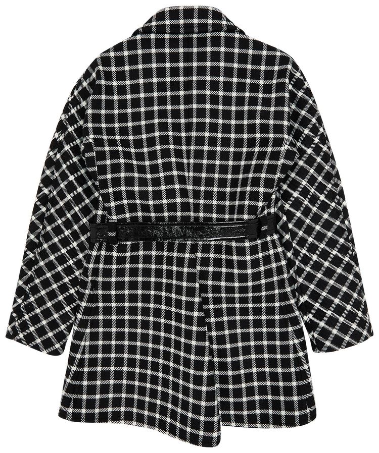 Courreges Heritage Coat BlackWhite