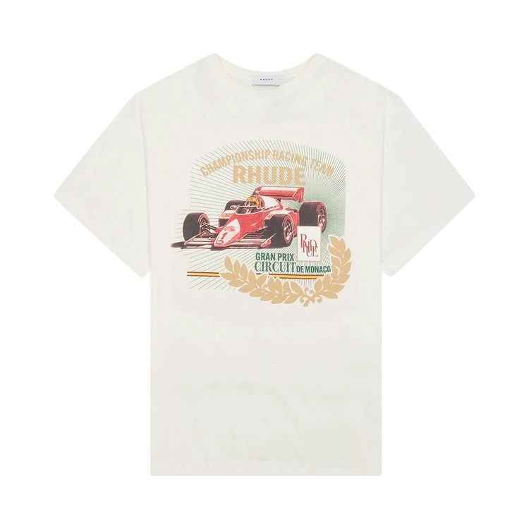 Rhude Podium Tee Vintage White