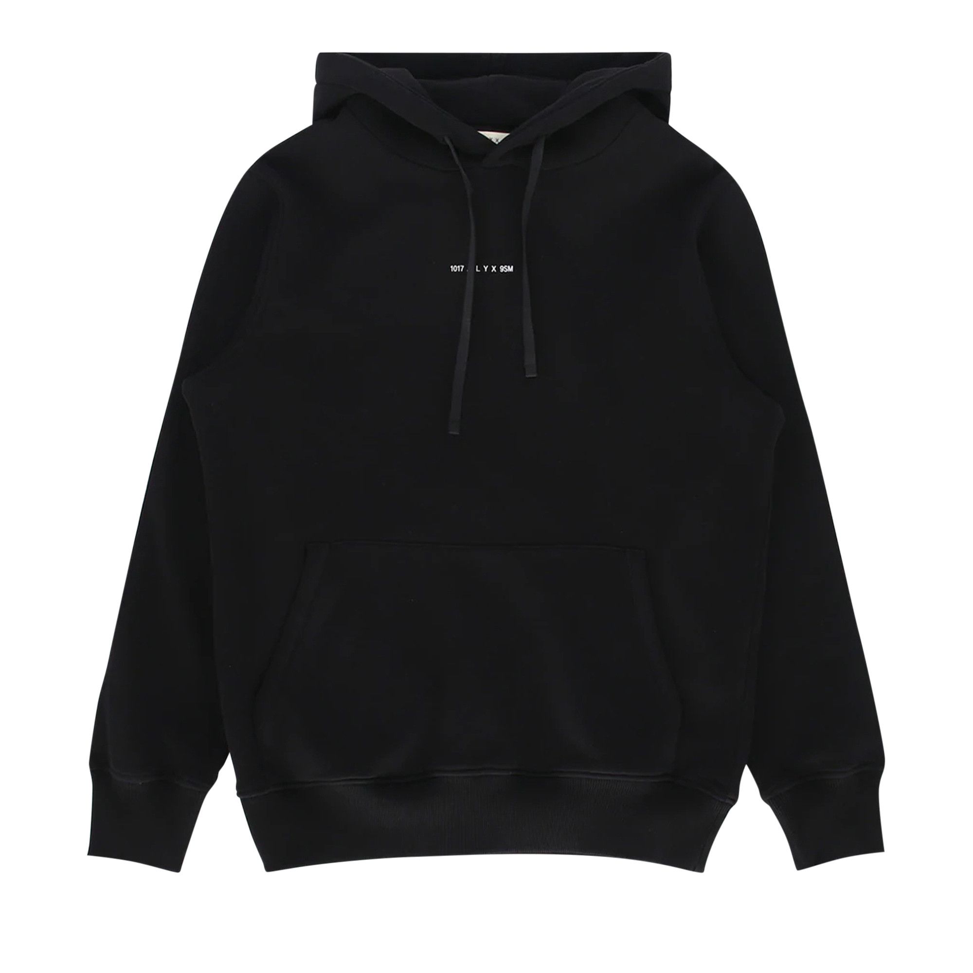 Buy 1017 ALYX 9SM Collection Logo Hoodie Black AAUSW0123FA01